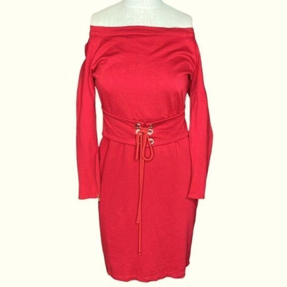 Boston Proper Dress Woman’s Size 8 Red - Picture 2 of 9